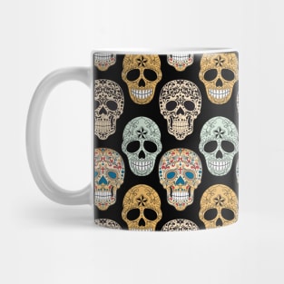 Colorful skulls Mug